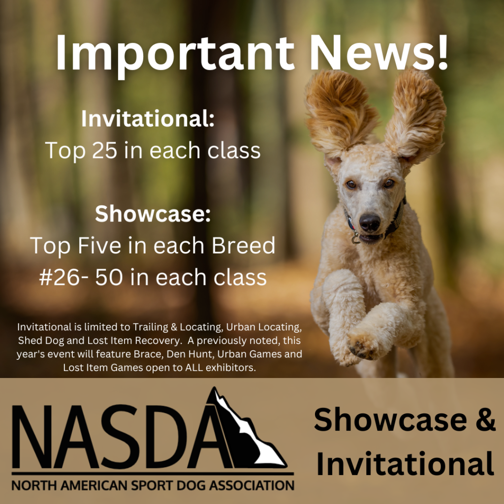 NASDA Invitational North American Sport Dog Association